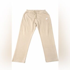 Nike Men’s XXL Tall Beige Sweatpants